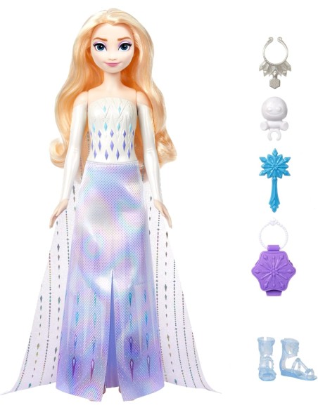 Disney Frozen Elsa Spin and Reveal Doll with Surprise Outfits NEWHTG25 Mattel | Futurartshop.com