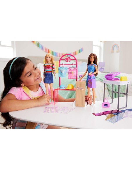 Barbie Boutique Moda con Bambola Playset Gioco Bambine GENHKT78 Mattel | Futurartshop.com