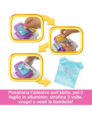 Barbie Boutique Moda con Bambola Playset Gioco Bambine GENHKT78 Mattel | Futurartshop.com