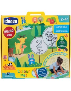 Tappeto da Colorare con Libro 80x80 cm FIC64392 Chicco | Futurartshop.com