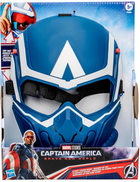 Maschera Captain America con Visore Elettronico AGRF93035L Hasbro | Futurartshop.com