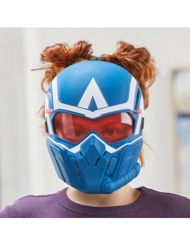 Marvel Captain America Mask with Electronic Visor AGRF93035L Hasbro | Futurartshop.com