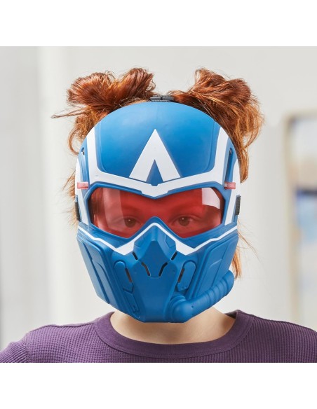 Marvel Captain America Mask with Electronic Visor AGRF93035L Hasbro | Futurartshop.com