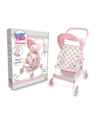 Passeggino Bambole con Cintura Ruota Singola Giocattolo Bimba TEO81057 Teorema | Futurartshop.com