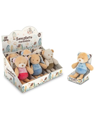 Peluche Neonato GoGo Il Mio Primo Peluche Animali Assortiti TEO39579 Teorema | Futurartshop.com