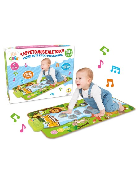 GoGo Tappeto Gioco Multifunzione Animali Neonato Attività TEO68839 Teorema | Futurartshop.com