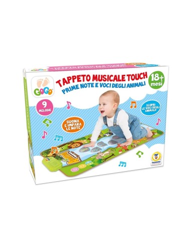 GoGo Tappeto Gioco Multifunzione Animali Neonato Attività TEO68839 Teorema | Futurartshop.com