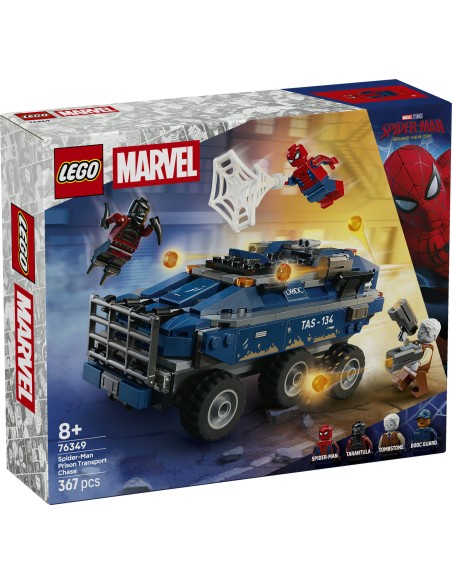 LEGO Marvel 76349 Spider-Man Prisoner Transport Chase Building Set LEG6588688 Lego | Futurartshop.com