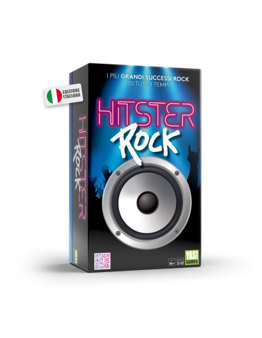 Hitster Rock - Music Party Board Game by Asmodee ROC21197400 Yas Games | Futurartshop.com