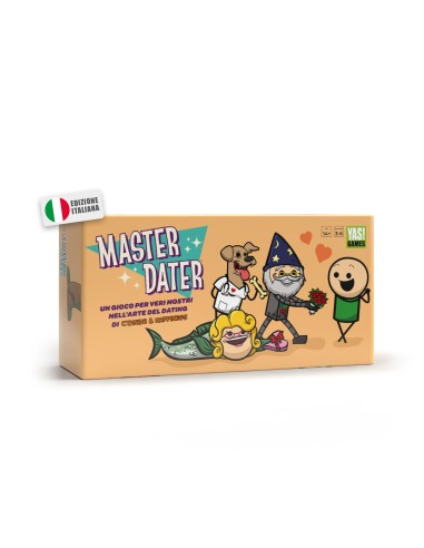 Master Dater - Hilarious Party Card Game ROC21197405 Yas Games | Futurartshop.com