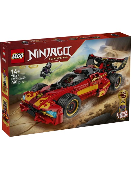 LEGO Ninjago 71867 Super-bolide Ninja X-1 - 15 Anniversario LEG6585691 Lego | Futurartshop.com