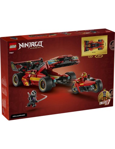 LEGO Ninjago 71867 Super-bolide Ninja X-1 - 15 Anniversario LEG6585691 Lego | Futurartshop.com