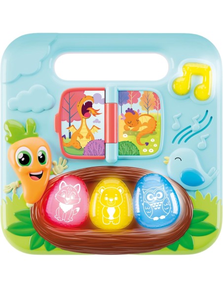 Carotina Baby Mini Educational Activity Table - Woods LIS117727 Lisciani | Futurartshop.com