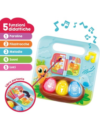 Carotina Baby Mini Tavolino Educativo Il Bosco Parlante LIS117727 Lisciani | Futurartshop.com