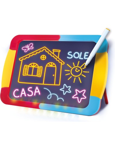 Carotina lavagna fluorescente led LIS64137 Lisciani | Futurartshop.com