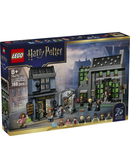 LEGO Harry Potter 76471 Knockturn Alley Magic Shops Building Set