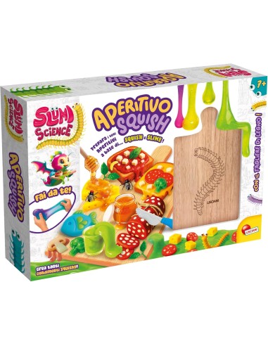 Slumi Science Aperitivo Squish Slime DIY Bruschetta Kit LIS117215 Lisciani | Futurartshop.com