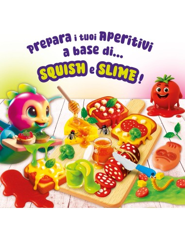 Kit Creativo Slumi Science Aperitivo Squish e Slime LIS117215 Lisciani | Futurartshop.com