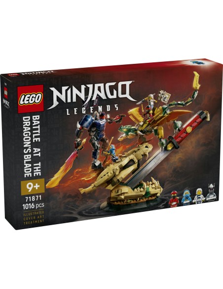 LEGO Ninjago 71871 Dragon Blade Battle Building Set Toy Kids