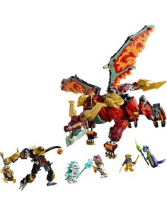 LEGO Ninjago 71868 Mech drago mutaforma di Wyldfyre 2
