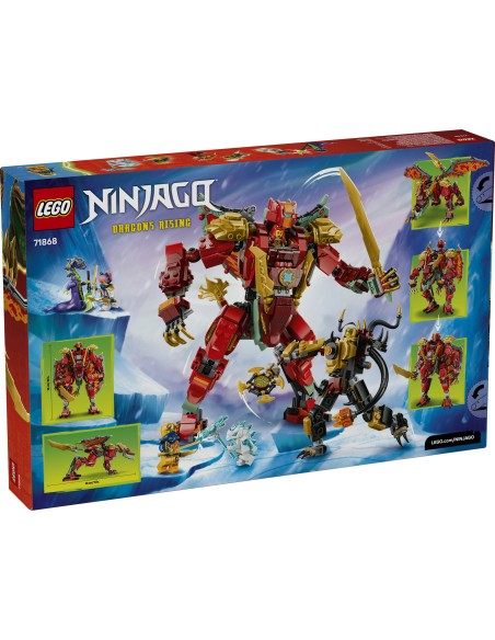 LEGO Ninjago 71868 Wyldfyre's Shapeshifting Dragon Mech