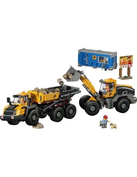 LEGO City 60494 Dump Truck and Mechanical Shovel