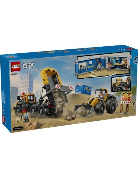 LEGO City 60494 Dump Truck and Mechanical Shovel