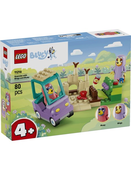 LEGO Bluey 11216 – Nonna con Bingo e Bluey