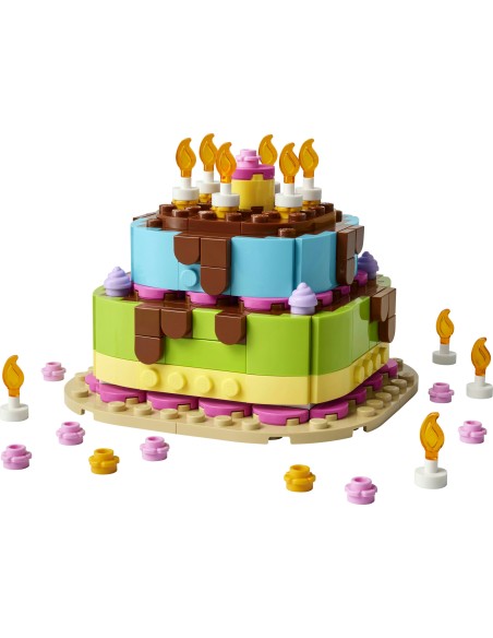 LEGO 40815 Birthday Party Cake LEG6531182 Lego | Futurartshop.com