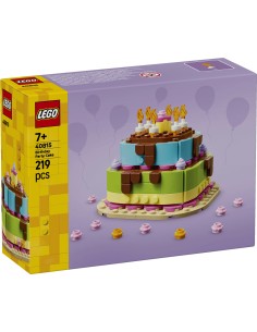 LEGO 40815 Birthday Party Cake LEG6531182 Lego | Futurartshop.com