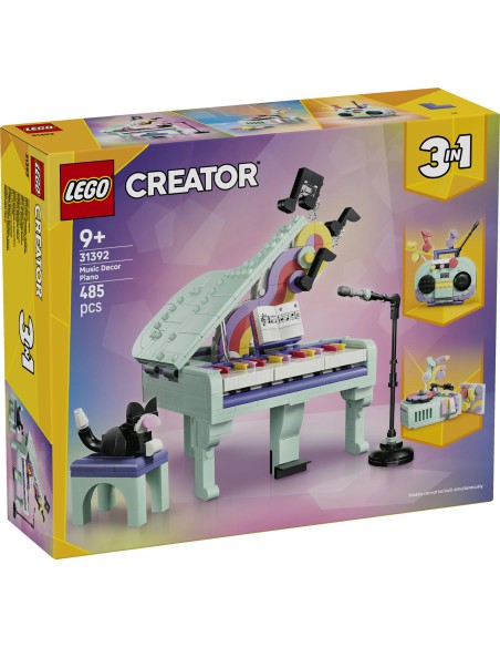 LEGO Creator 31392 Decorative Piano with Cat LEG6585572 Lego | Futurartshop.com