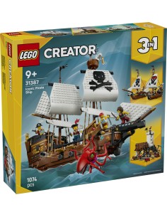 LEGO Creator 31387 Iconic Pirate Ship LEG6585564 Lego | Futurartshop.com