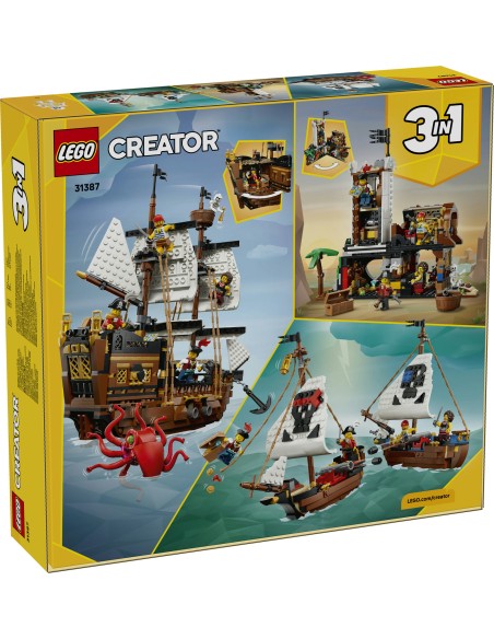 LEGO Creator 31387 Iconica nave da pirata LEG6585564 Lego | Futurartshop.com