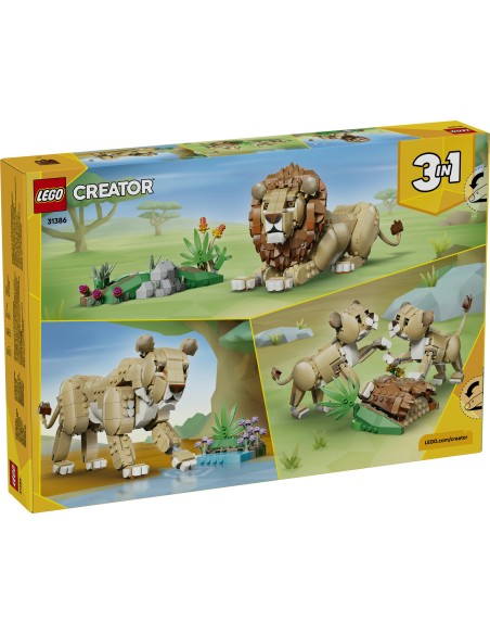 LEGO Creator 31386 Wild Animals: Majestic Lion LEG6585562 Lego | Futurartshop.com