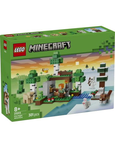 LEGO Minecraft 21593 Avventura della prima notte LEG6585538 Lego | Futurartshop.com