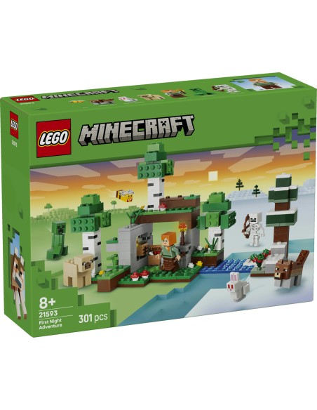 LEGO Minecraft 21593 Avventura della prima notte LEG6585538 Lego | Futurartshop.com