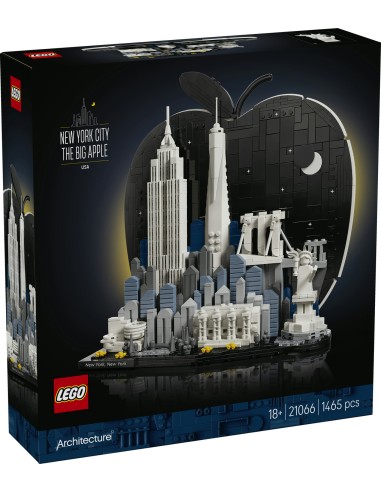 LEGO Architecture 21066 – New York City Big App LEG6588557 Lego | Futurartshop.com