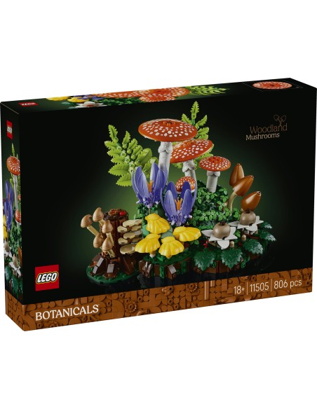 LEGO Botanicals Building Set 11505 – Woodland Mushrooms LEG6588543 Lego | Futurartshop.com