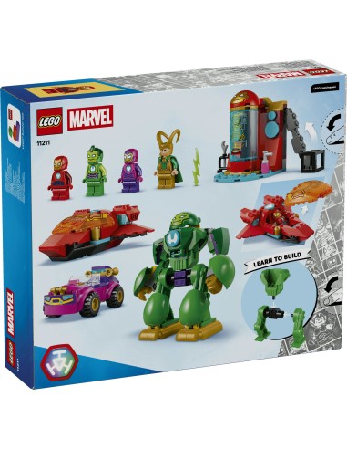 LEGO Marvel 11211 Loki vs. Team Iron Man – Super Heroes Set LEG6590583 Lego | Futurartshop.com