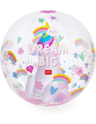 Palla gonfiabile da spiaggia unicorno LEGBBS0003 Legami Milano | Futurartshop.com