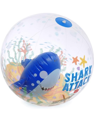 Palla da spiaggia gonfiabile squalo LEGBBS0004 Legami Milano | Futurartshop.com