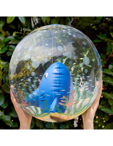 Inflatable shark beach ball LEGBBS0004 Legami Milano | Futurartshop.com