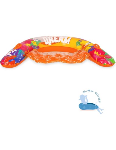 Poltrona gonfiabile tropicana dream LEGWFT0001 Legami Milano | Futurartshop.com