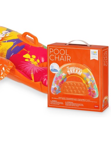 Tropicana Dream Inflatable Chair LEGWFT0001 Legami Milano | Futurartshop.com