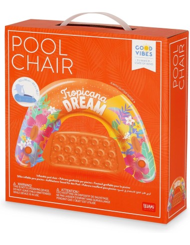 Tropicana Dream Inflatable Chair LEGWFT0001 Legami Milano | Futurartshop.com