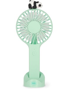 Portable rechargeable panda fan with base LEGMDF0001 Legami Milano | Futurartshop.com