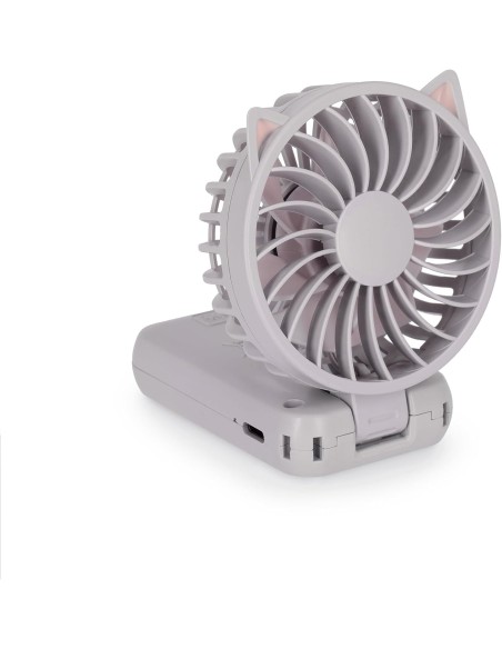 Ventilatore portatile kitty ricaricabile LEGFAN0005 Legami Milano | Futurartshop.com