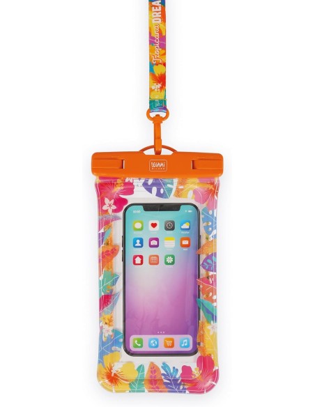 Tropicana Dream Waterproof Smartphone Case LEGWPP0009 Legami Milano | Futurartshop.com