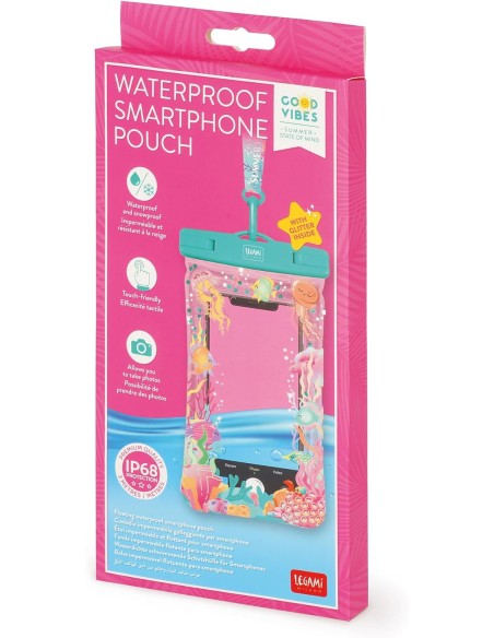 Custodia impermeabile per smartphone summer is magic LEGWPP0010 Legami Milano | Futurartshop.com