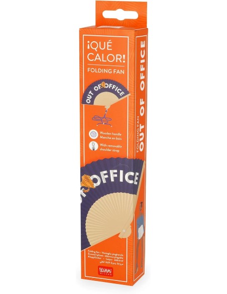 Ventaglio pieghevole out of office LEGFFAN0003 Legami Milano | Futurartshop.com